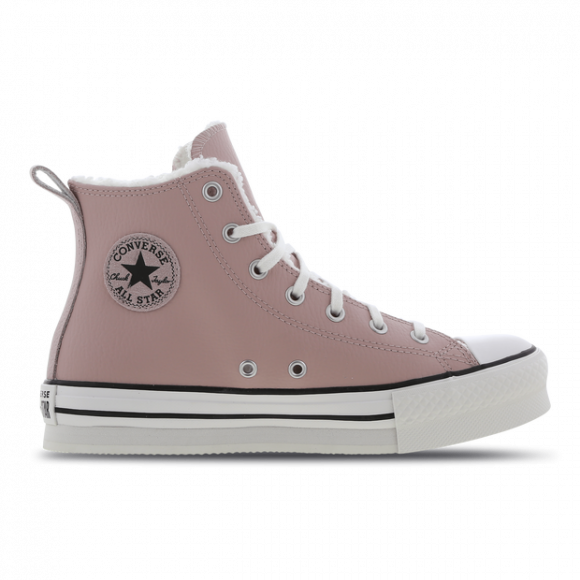 Converse  Chuck Taylor All Star Eva Lift Platform Leather Hi  girls's Shoes (High-top Trainers) in Pink - A01509C