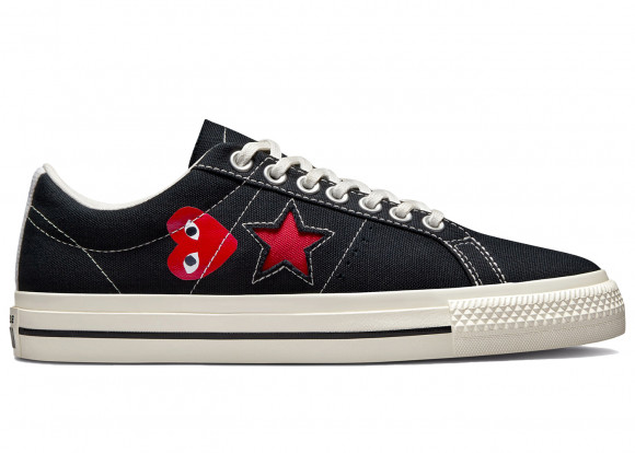 Converse One Star Ox Comme des Garcons PLAY Black - A01791C