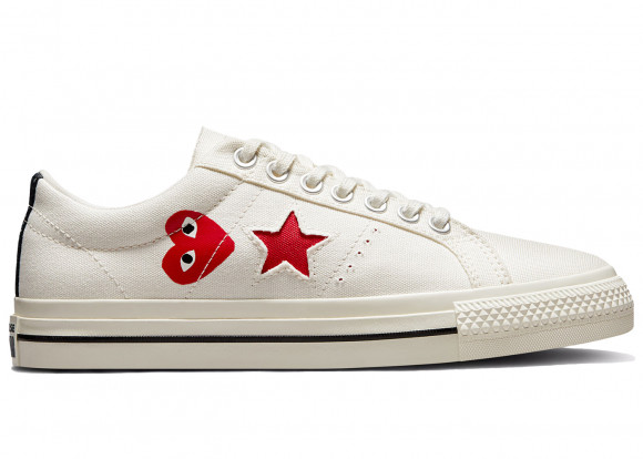 Converse One Star Ox Comme des Garcons PLAY White - A01792C