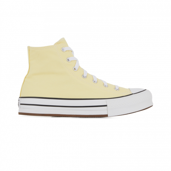 Converse  Chuck Taylor All Star Eva Lift Seasonal color Hi  girls's Shoes (High-top Trainers) in Yellow - A02488C