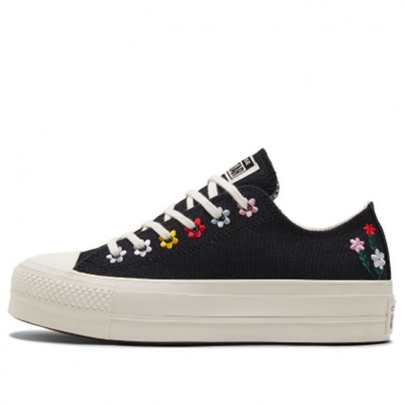 COLOR Canvas Shoes (Embroidery/Thick Sole/Women's) A02566C - Converse Chuck  Taylor All Star Lift BLACK/WHITE/MULTI - s collaboration with Converse to  the latest PUMA collaboration with