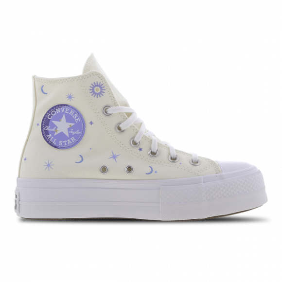 Converse TAYLOR ALL STAR LIFT HI women's Shoes (High - Trainers) in White - pokemon converse chuck taylor collection