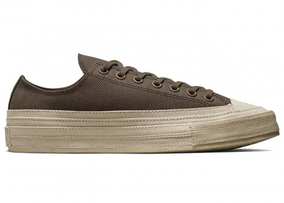 Converse Men's Renew "Herringbone" Chuck Taylor 70 Ox Sneakers in Brown - A03662C