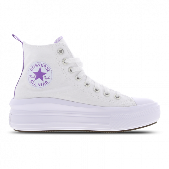 Converse  Chuck Taylor All Star Move Platform Foundation Hi  girls's Shoes (High-top Trainers) in White - A03667C