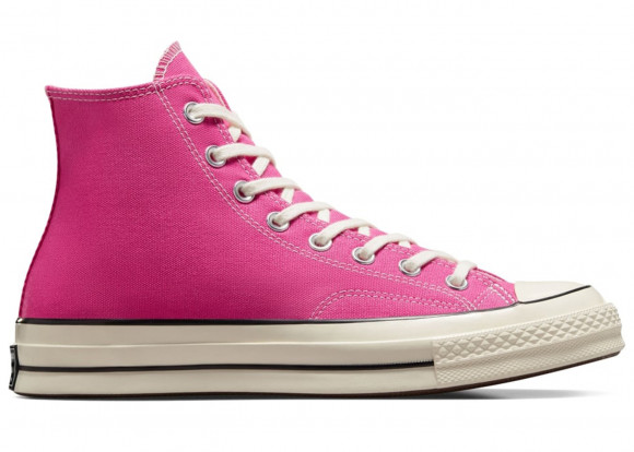 Converse Men's Chuck 70 Hi-Top Fall Tone Sneakers in Lucky Pink/Egret/Black - A04594C