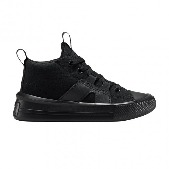 Converse Chuck Taylor All Star Ultra Mid PS 'Foundational Canvas - Almost Black' | Kid's Size 3 - A04731F