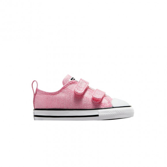 Converse Chuck Taylor All Star EasyOn Low TD 'Prism Glitter' | Pink | Infant Size 10 - A04740F
