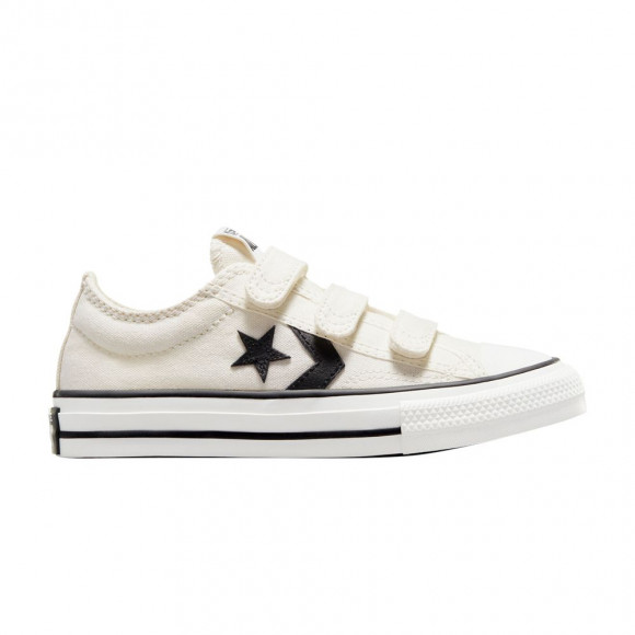 Converse Star Player 76 EasyOn Low PS 'Vintage White Black' | Cream | Kid's Size 11 - A05218F