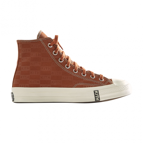 Kith x Chuck 70 High 'Gingerbread Monogram' - A06884C