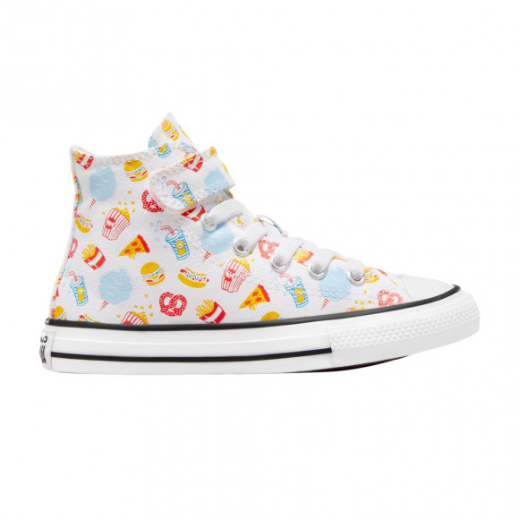 Converse Chuck Taylor All Star EasyOn High PS 'Snacks' | White | Kid's Size 3 - A07377F