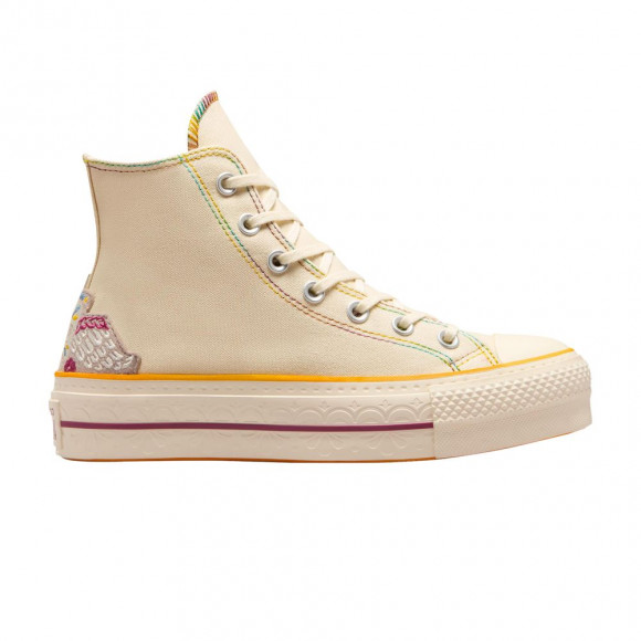 Converse Wmns Chuck Taylor All Star Lift Platform High 'Dia De Muertos' | Cream | Women's Size 8 - A07988C