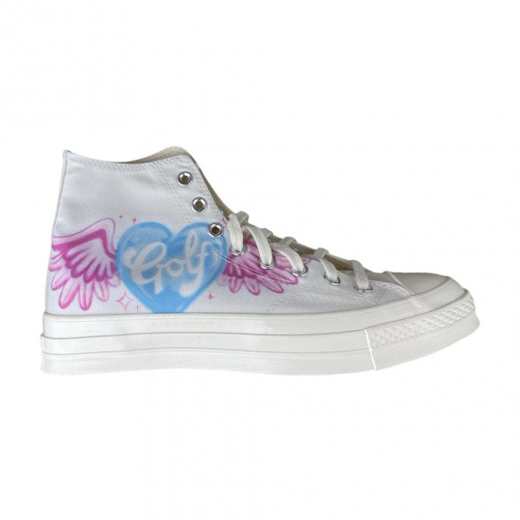 Converse Golf Wang x Chuck 70 High 'Airbrush Graffiti' | Cream | Men's Size 8.5 - A08712C