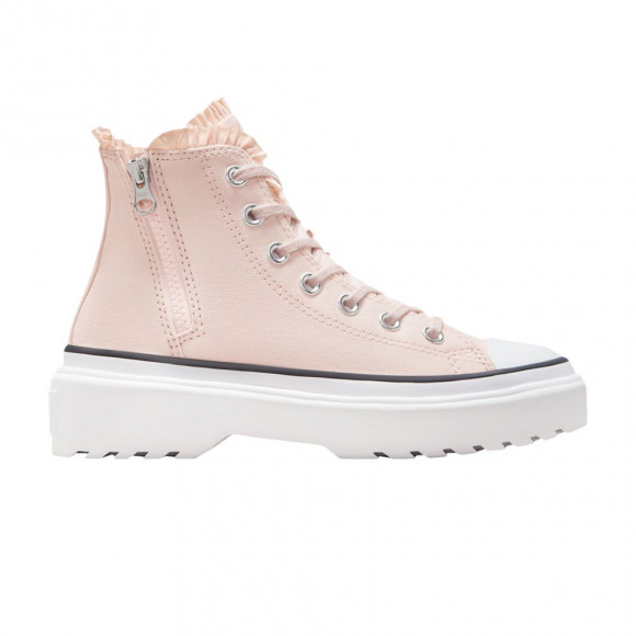 Converse Chuck Taylor All Star Lugged Lift High GS 'Ruffles' | Pink | Kid's Size 6 - A09279C