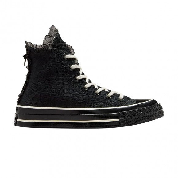 Converse Wmns Chuck 70 Hi 'Black Ruffles & Bows' | Women's Size 8.5 - A10026C