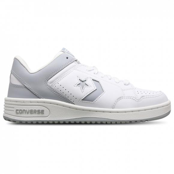 Converse Weapon Leather Ox White Wolf Grey - A10204C