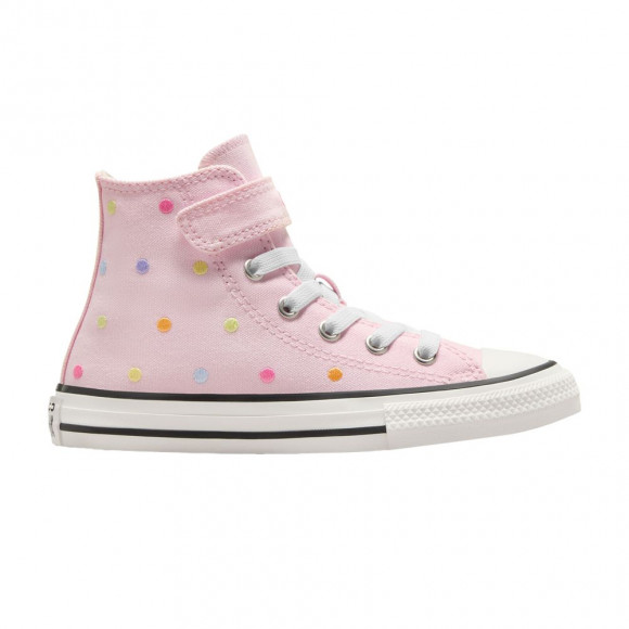 Converse Chuck Taylor All Star EasyOn High PS 'Embroidered Polka Dots' | Pink | Kid's Size 3 - A10701F