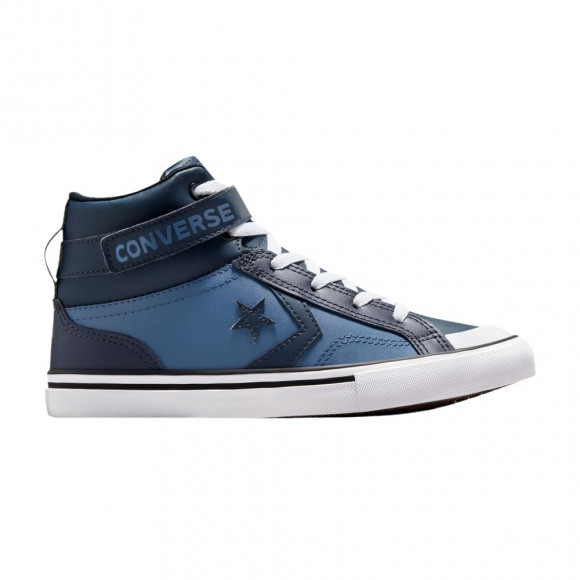 Converse Pro Blaze Strap Leather High GS 'Midnight Pass' | Blue | Kid's Size 6 - A11457C
