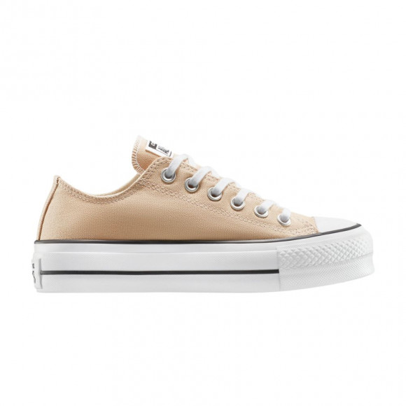 Converse Wmns Chuck Taylor All Star Lift Platform Low 'Coastal Dune' | Brown | Women's Size 7 - A11877F