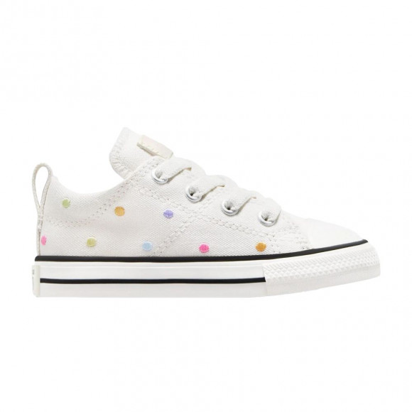 Converse Chuck Taylor All Star Madison EasyOn Low TD 'Polka Dots' | Cream | Infant Size 6 - A12621F