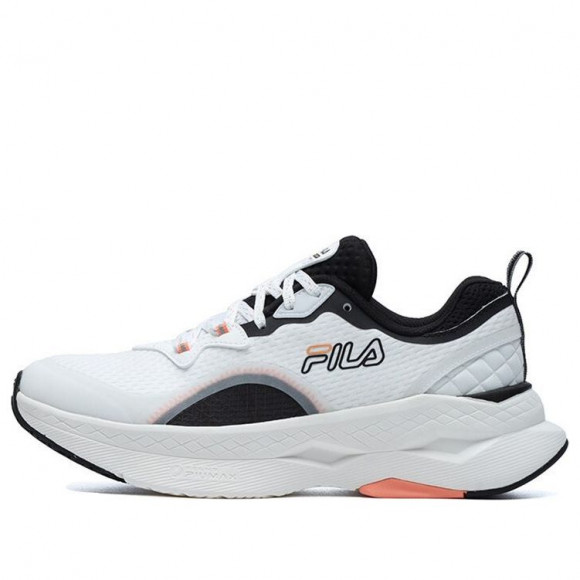 FILA (WMNS) Runner Low 'White Black' WHITE/BLACK Marathon Running Shoes A12W142205FBW - A12W142205FBW