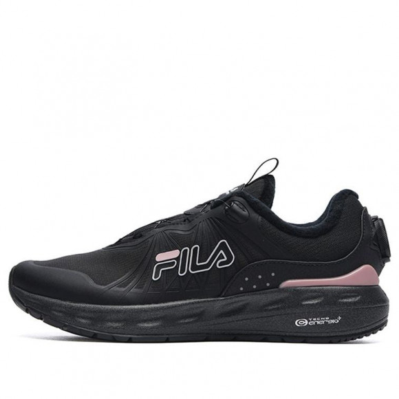 FILA (WMNS) Athletics Low-Top Black/Pink Marathon Running Shoes A12W212210FBK - A12W212210FBK