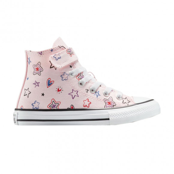 Converse Chuck Taylor All Star EasyOn High PS 'Doodles - Pink Frosting' | Kid's Size 12 - A13179F