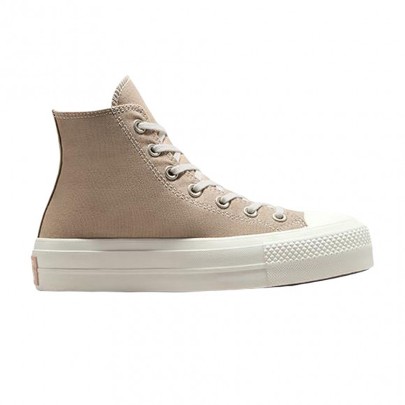 Converse Wmns Chuck Taylor All Star Lift High 'Tan White' | Women's Size 9.5 - A13367C