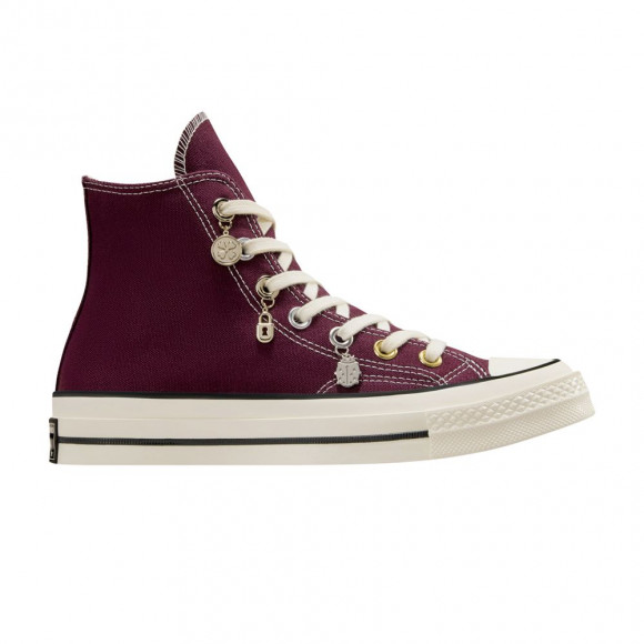 Converse Wmns Chuck 70 High 'Luck Charms - Orchid Abyss Gold' | Purple | Women's Size 7.5 - A13405C