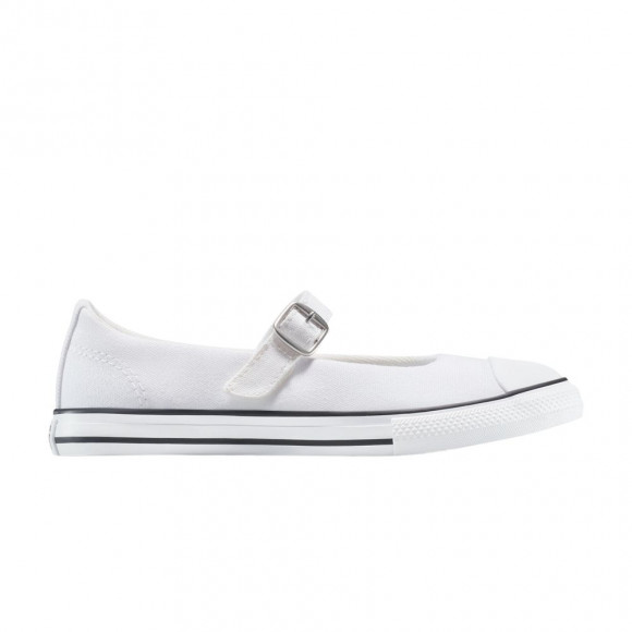 Converse Chuck Taylor All Star Dainty Mary Jane PS 'White Black' | Kid's Size 11.5 - A13441F