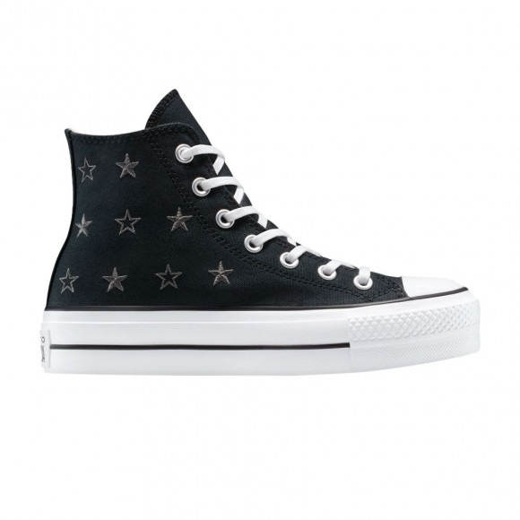 Converse Wmns Chuck Taylor All Star Lift Platform High 'Archive Stars' | Black | Women's Size 6.5 - A15537C