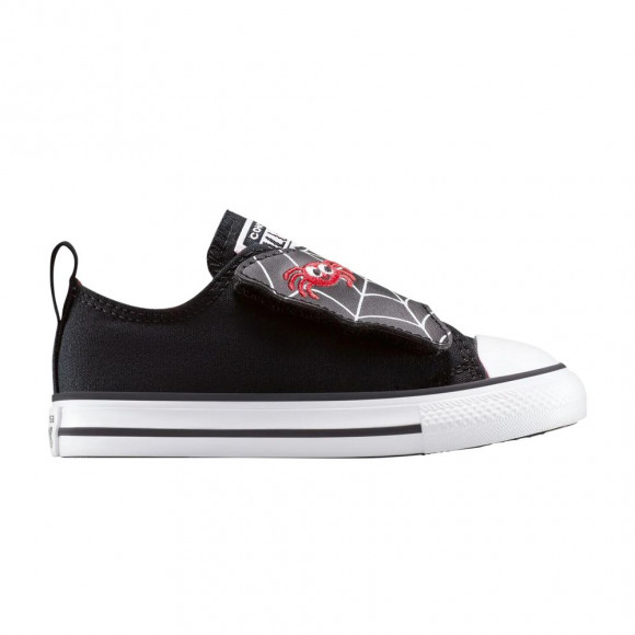 Converse Chuck Taylor All Star One Strap EasyOn Low TD 'Spiderweb' | Black | Infant Size 9 - A15582F