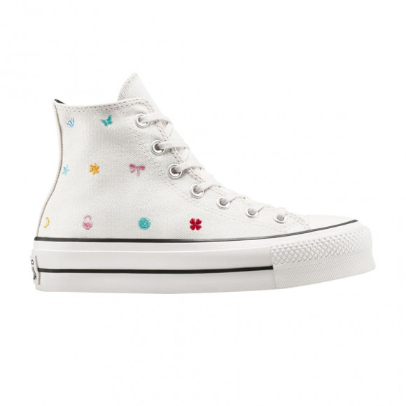 Converse Wmns Chuck Taylor All Star Lift Platform High 'Doodles' | White | Women's Size 5.5 - A15648F