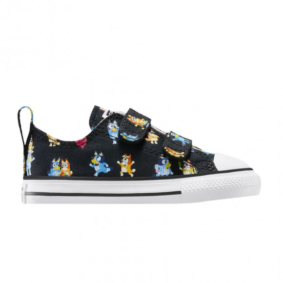 Converse Bluey x Chuck Taylor All Star EasyOn Ox PS 'Bluey & Bingo' | Black | Kid's Size 5 - A16464F