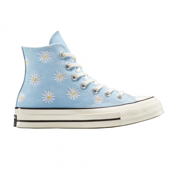 Converse Chuck 70 High 'Embroidered Daisies - Blue It' | Men's Size 7.5 - A16763C