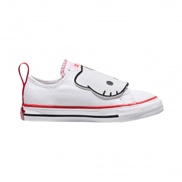 Hello Kitty x Converse Chuck Taylor All Star One Strap TD 'White Red' | Infant Size 9 - A17704F