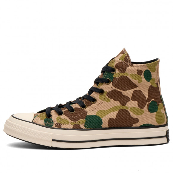 Converse Men's Chuck Taylor 1970s Hodgman Camo Hi Sneaker Warm Quarry/Creeping Forest - A18170C