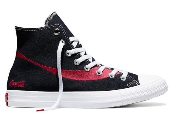 Canvas Converse x Coca-Cola Chuck Taylor All Star  Zapatillas Altas en Black/racing Red, Talla EU 35 - A18435C