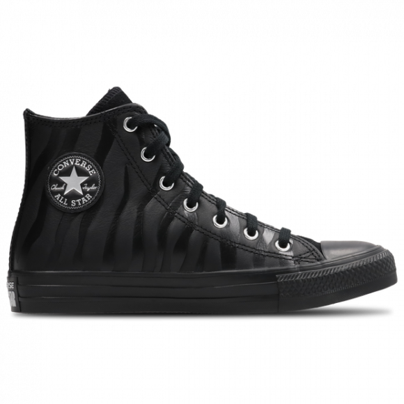 Converse Ctas Lift Hi Kid's Sneakers - Black - Size 3.5 - Leather - A18925C
