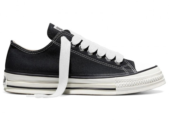 Converse Chuck Taylor All Star Throwback Low Black Vintage White - A19080C
