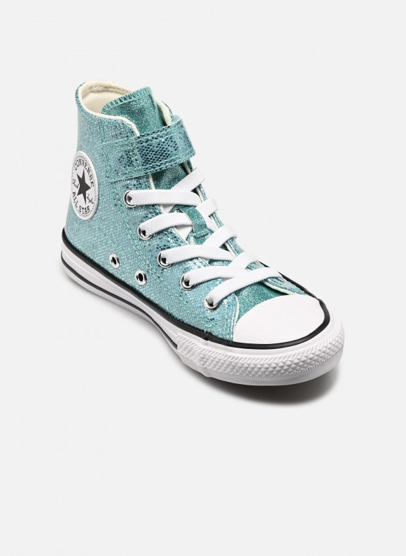Baskets Converse Chuck Taylor All Star Easy-On Shimmer Hi pour Enfant - A19095C