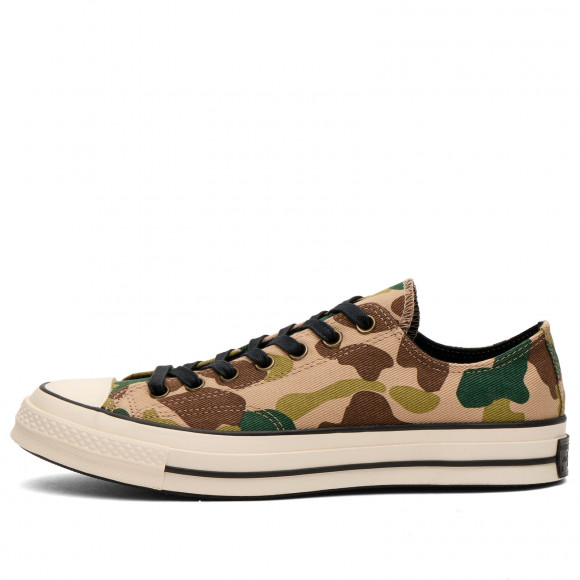Converse Men's Chuck Taylor 1970s Hodgman Camo Ox Sneaker Warm Quarry/Creeping Forest - A19220C