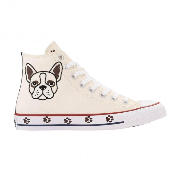 Converse Chuck Taylor All Star High 'Pet Pack - Dog' | Cream | Men's Size 9 - A19246F