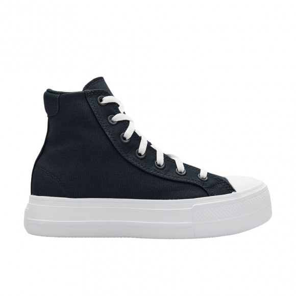 Converse Wmns Day One Platform High Top Canvas 'Black' | Women's Size 6.5 - A19292C