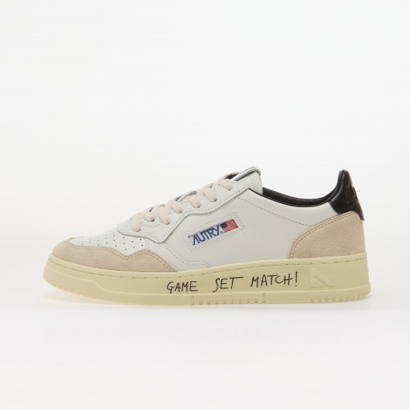 Sneakers Autry Medalist Low Man White/ Black - A1UNAULMMA04