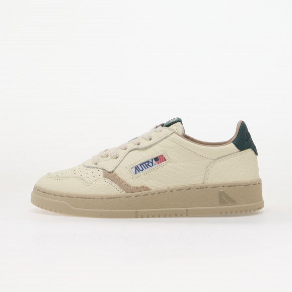 Sneakers Autry Medalist Low Man Beige/ Green - A1UNAULMNE18