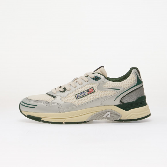 Sneakers Autry Hyperway Low Man Silver/ Green - A1UNHYLMMV16