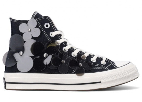 Converse Chuck 70 Hi 3-D Flourish Black Translucent Flowers - A20662C