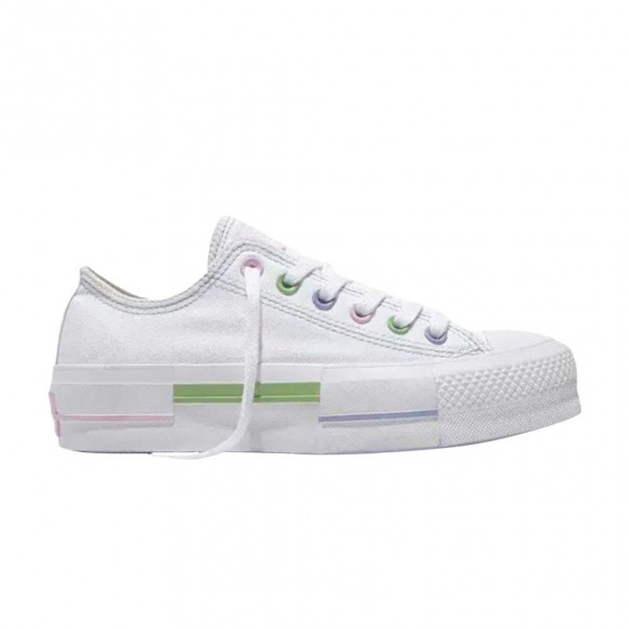 Converse Wmns Chuck Taylor All Star Lift Low Top Canvas 'White Pack' | Women's Size 8 - A21382C