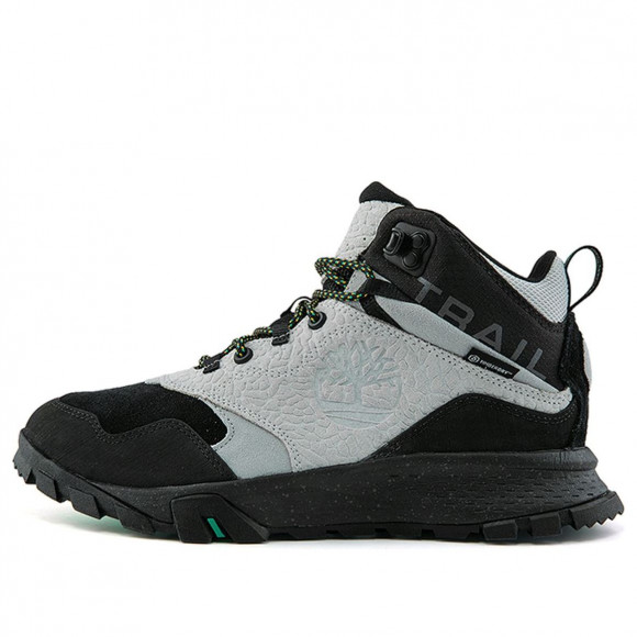 Timberland Garrison Trail Waterproof Mid Hiker Boots GRAY/BLACK Marathon Running Shoes A23ET - A23ET