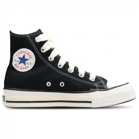 Converse Chuck Taylor Kid's Sneakers - Black - Size 3.5 - Canvas - A24337C